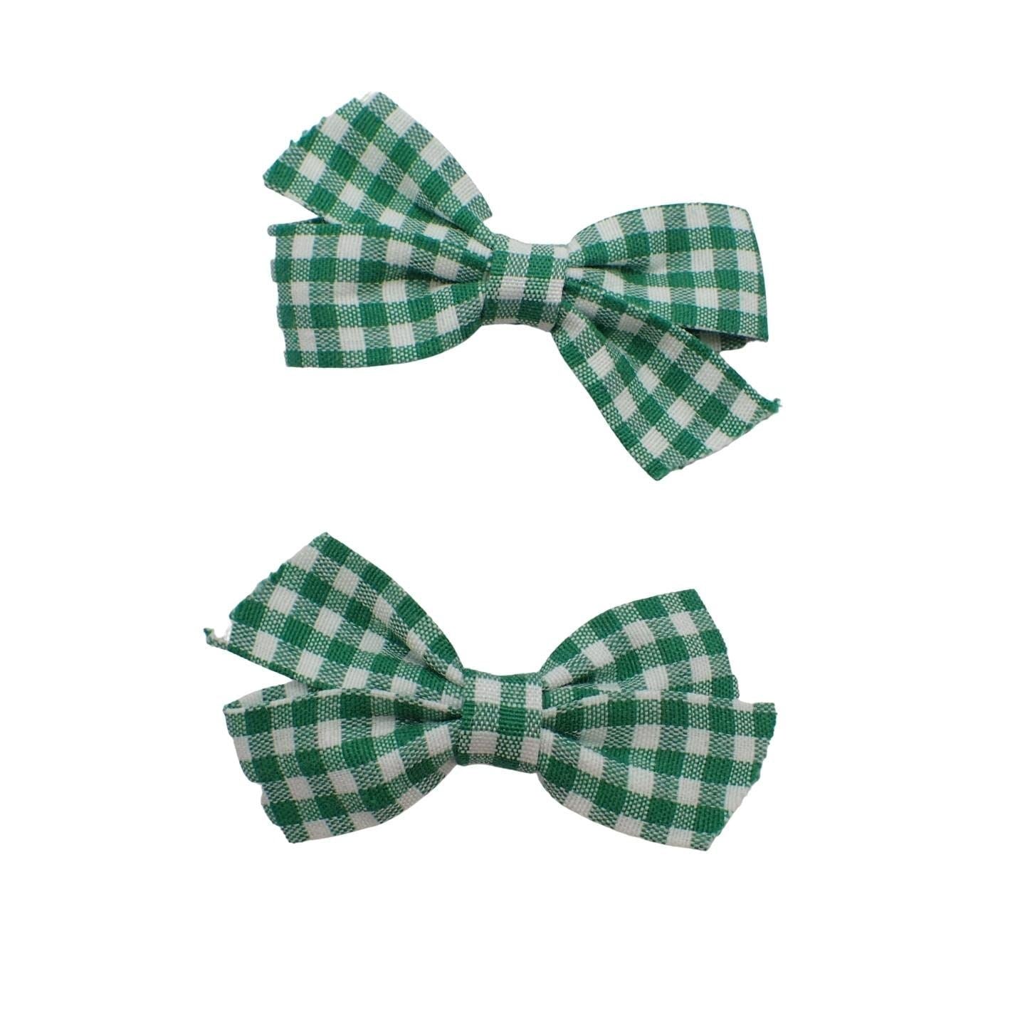 2pc Back to School Hair Bows Set Stylish Girls Clip-In Hair Bow Accessories Hair Clips Colourful School Hair Slide Girls, Kids, Children